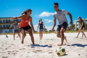 How to Play Beach Football