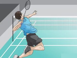 How to Hit a Badminton Birdie?