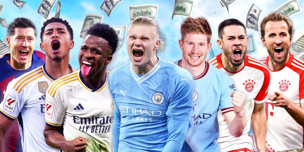 Which football team earns the most money?