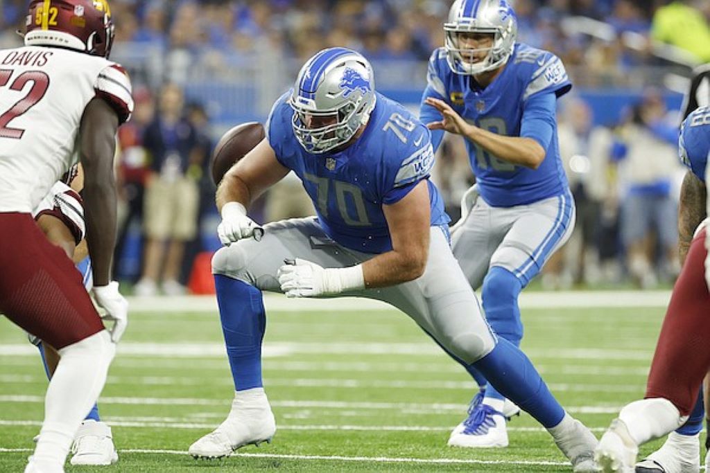 Who is the biggest guy on the Lions