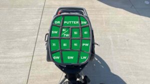how to organize 7 way golf bag