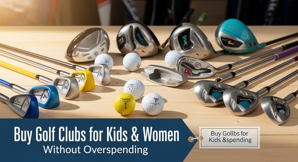 Budget golf clubs for kids beginner setup