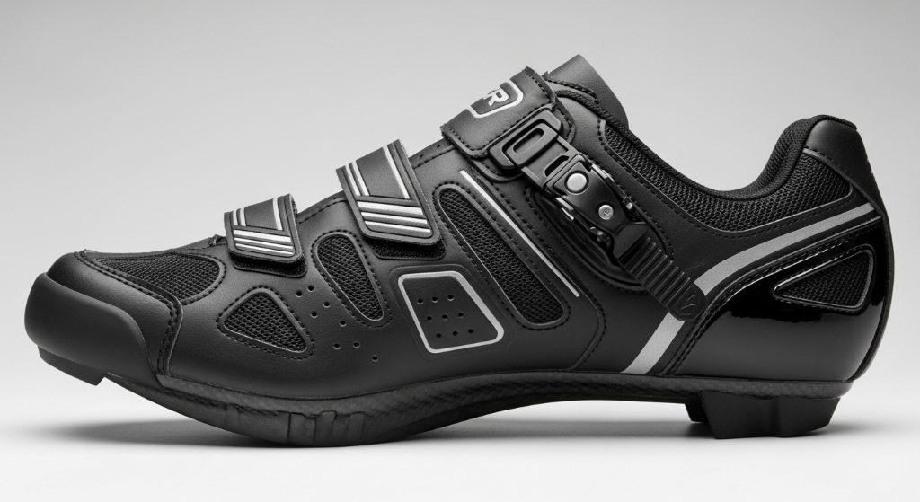 Durable cycling shoes with reinforced sole and closure system designed for daily high-mileage riders