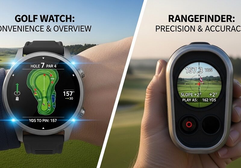 How to Decide Between a Golf Watch and a Rangefinder in 2026