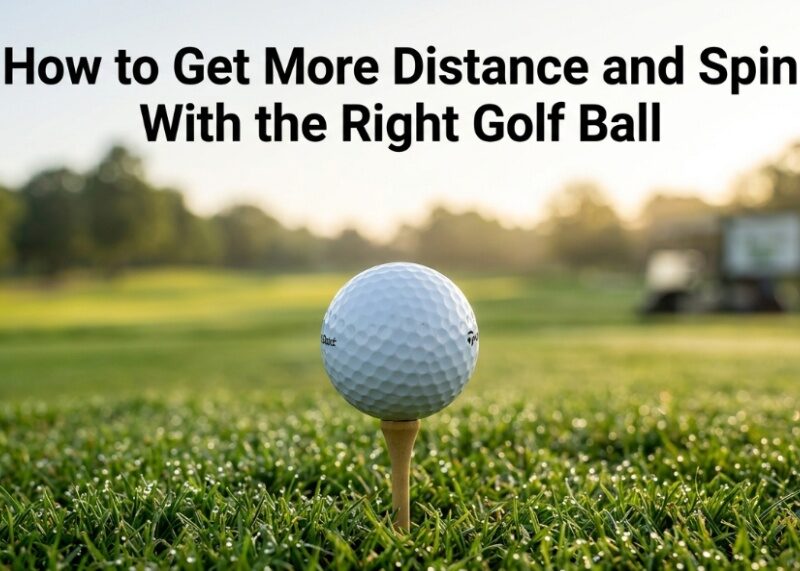 How to Get More Distance and Spin With the Right Golf Ball